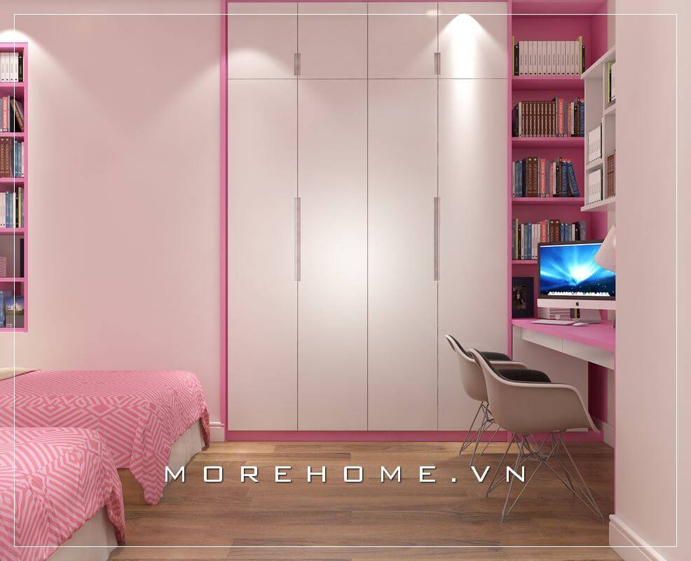 Tủ quần áo gỗ 4 cánh